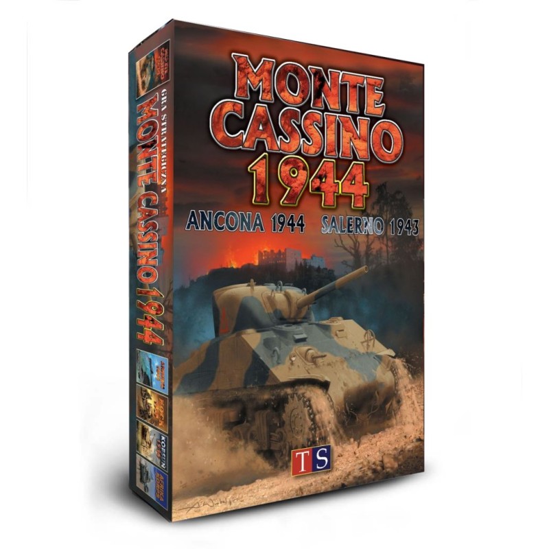 Monte Cassino 1944  (+ Salerno 43 & Ancona 44)