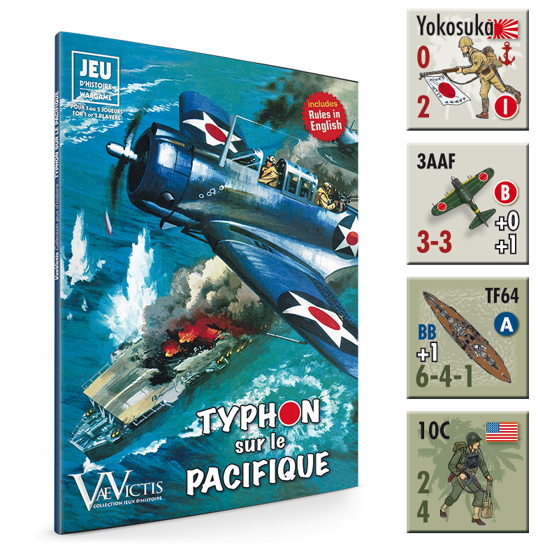 Typhon sur le Pacifique