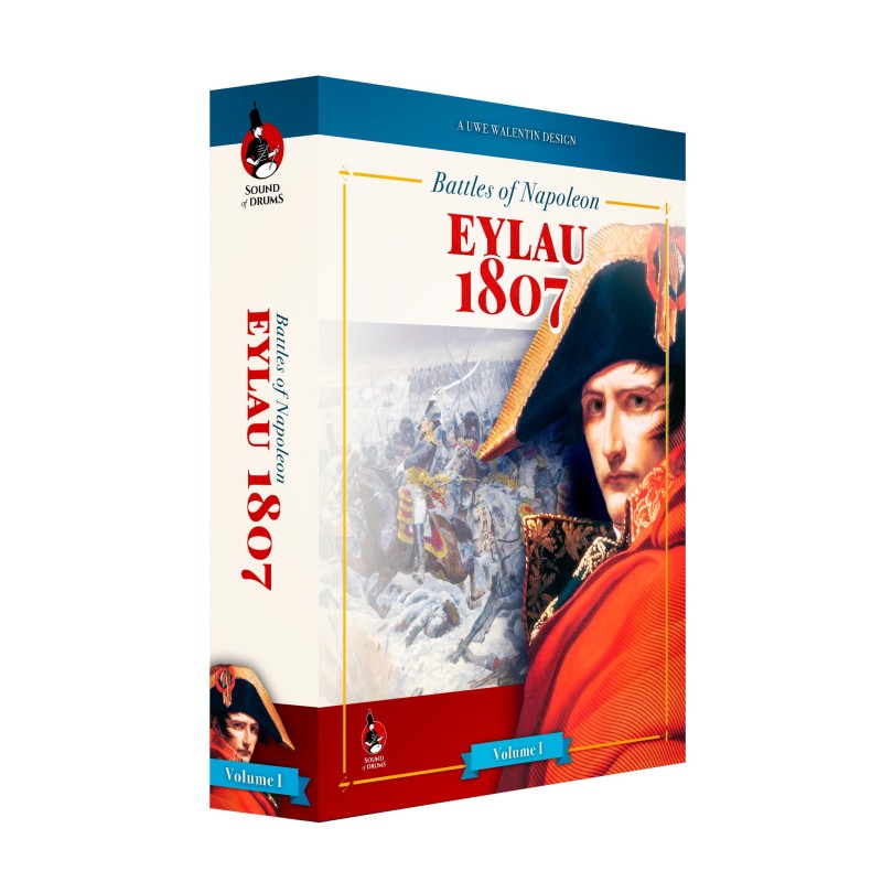 Battles of Napoleon: EYLAU 1807 Mounted maps