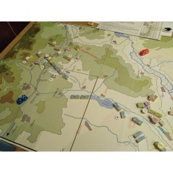 Austerlitz 1805  en 3D (blocs en bois et étiquettes)